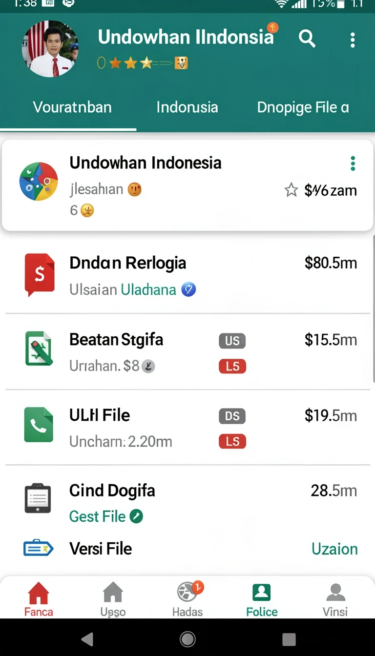 Tampilan utama aplikasi Review Aplikasi samurai88 yang intuitif dan efisien.