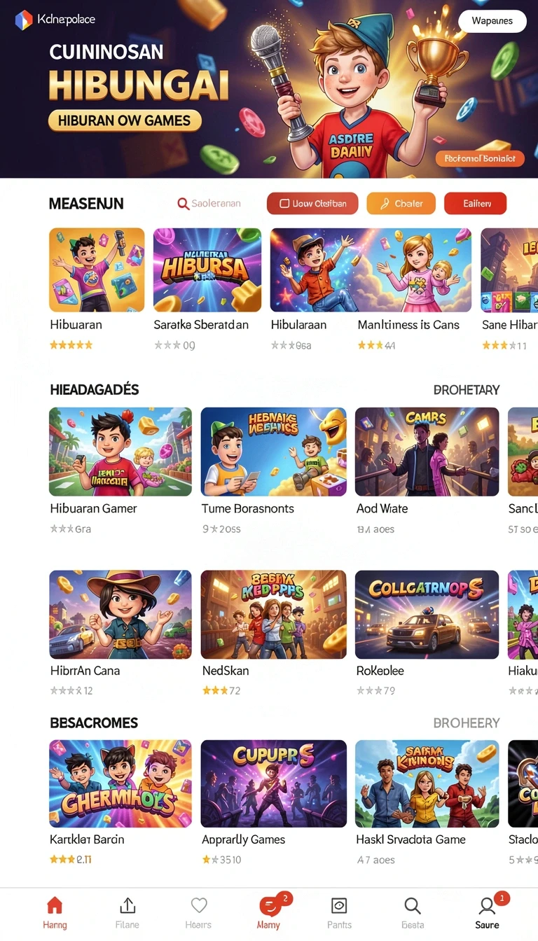 Tampilan utama aplikasi Review Aplikasi lengkap777 yang intuitif dan efisien.
